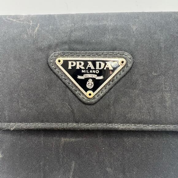 Prada Black Nylon Wallet - Picture 2 of 9